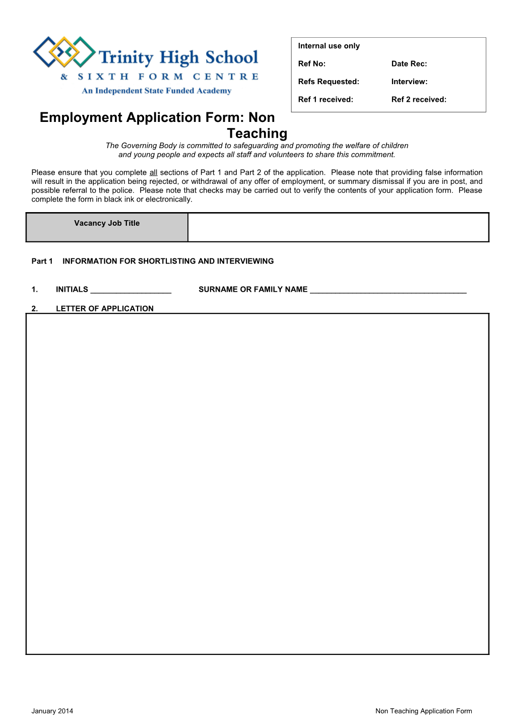 Application for Teaching Appointment s7