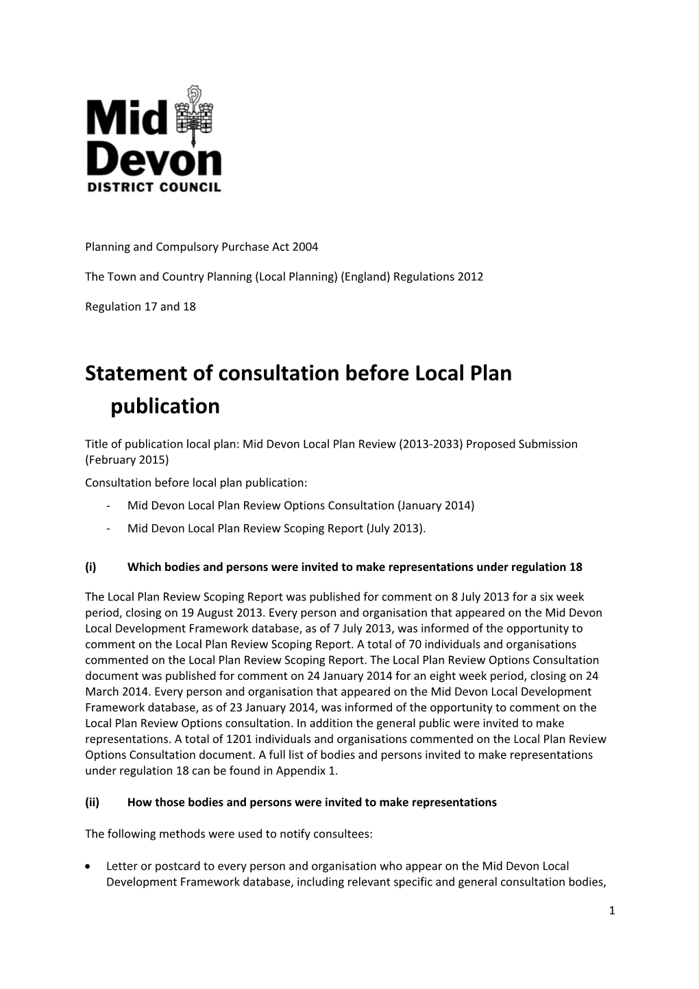 Planning and Compulsory Purchase Act 2004