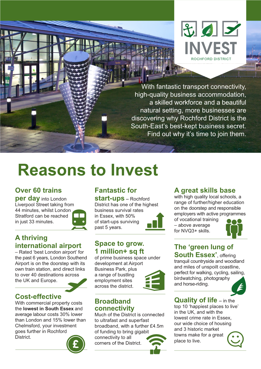 Reasons to Invest