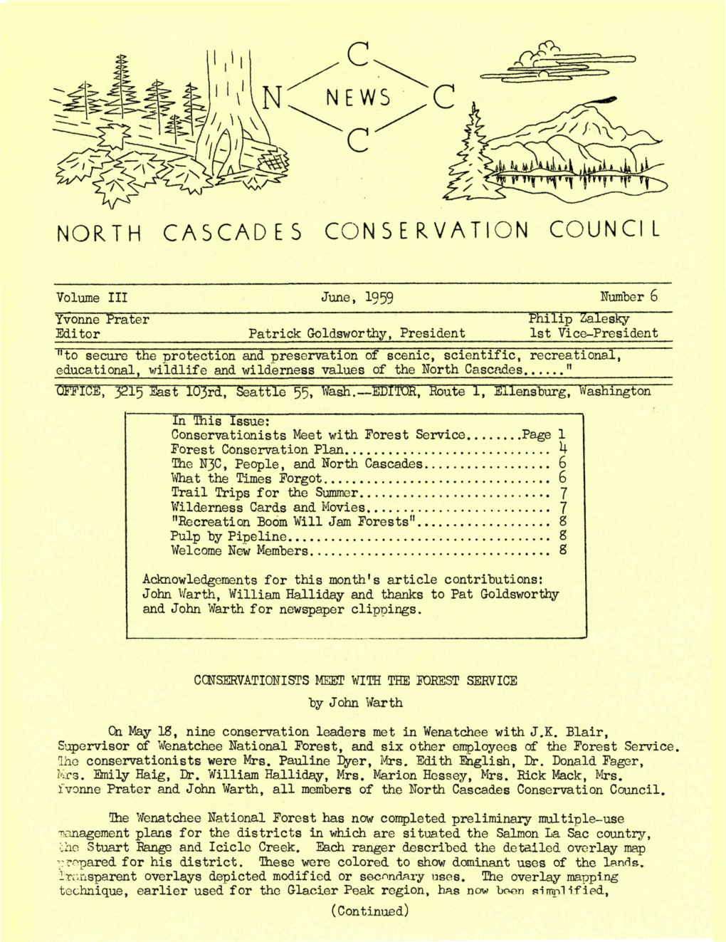 North Cascades Conservation Council