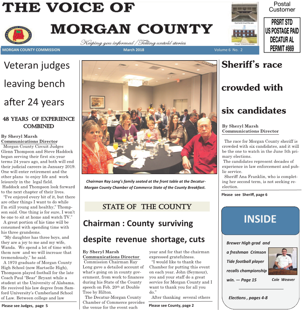 Sheriff's Race Crowded with Six Candidates