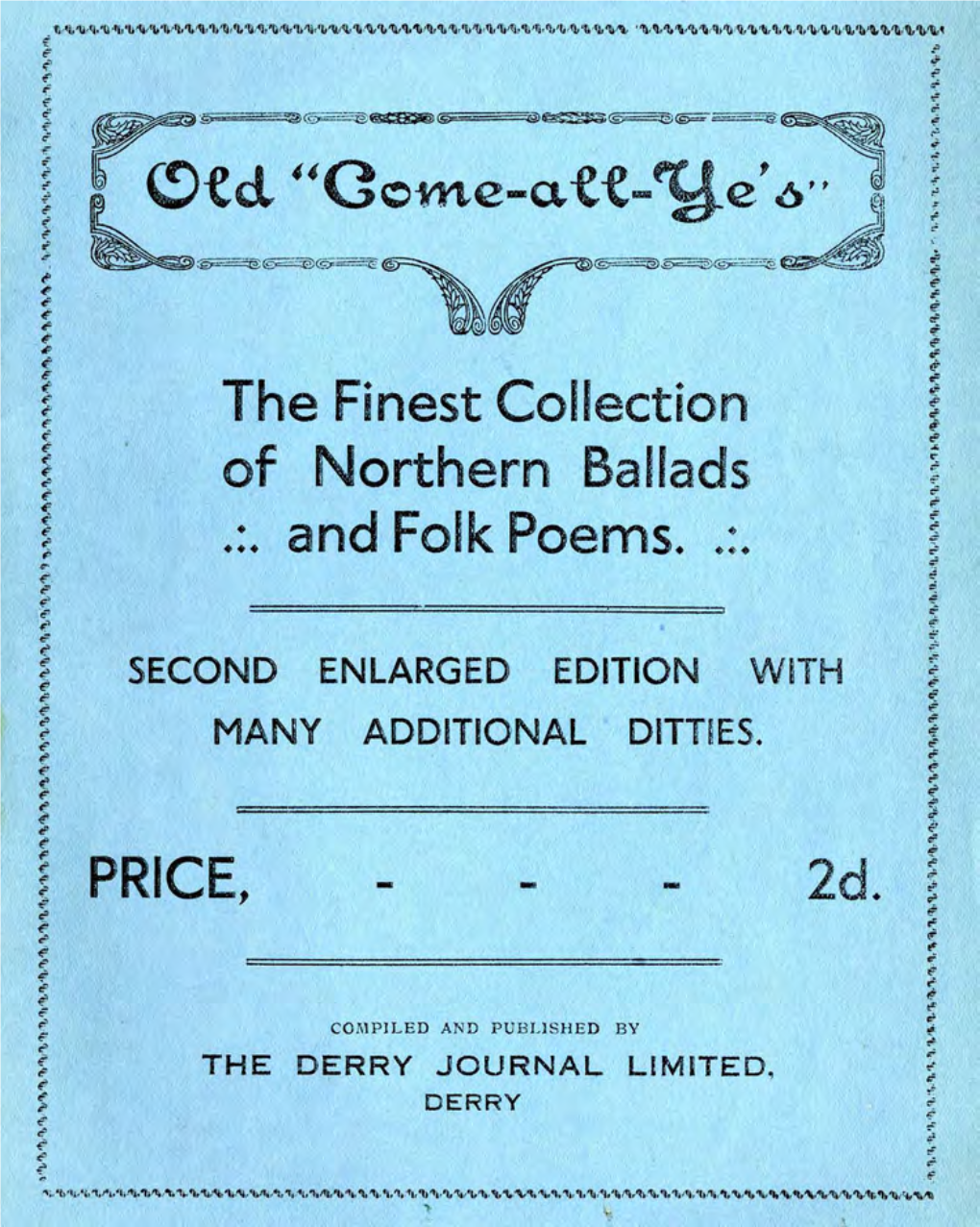 Of Northern Ballads PRICE