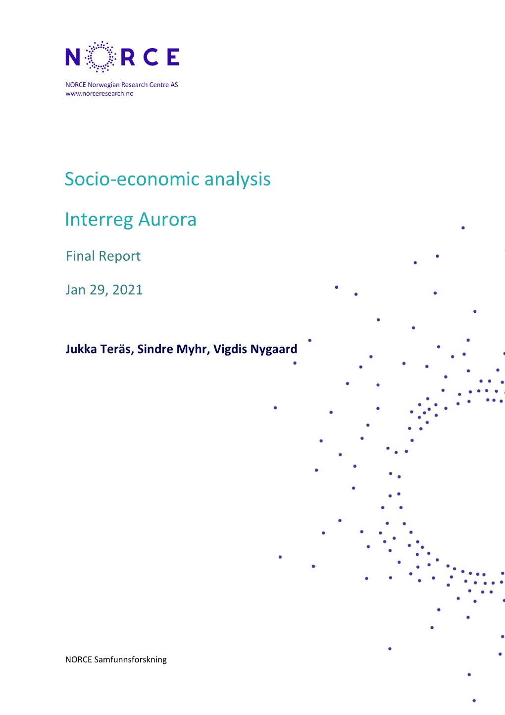 Socio-Economic Analysis Interreg Aurora