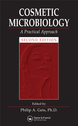 Cosmetic Microbiology : a Practical Approach / Edited by Philip A