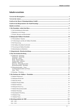 Inhaltsverzeichnis 3. Auflage