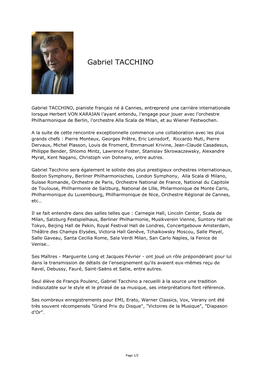 Gabriel TACCHINO