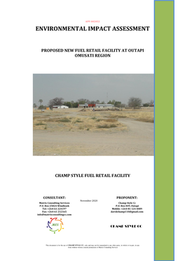 2052 EIA Proposed New Champ Style Fuel Retail Facility in Outapi.Pdf