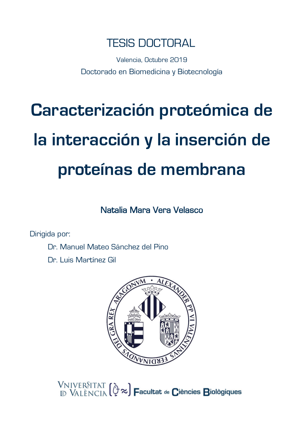Caracterización Proteómica De La Interacción Y La Inserción De Proteínas De Membrana