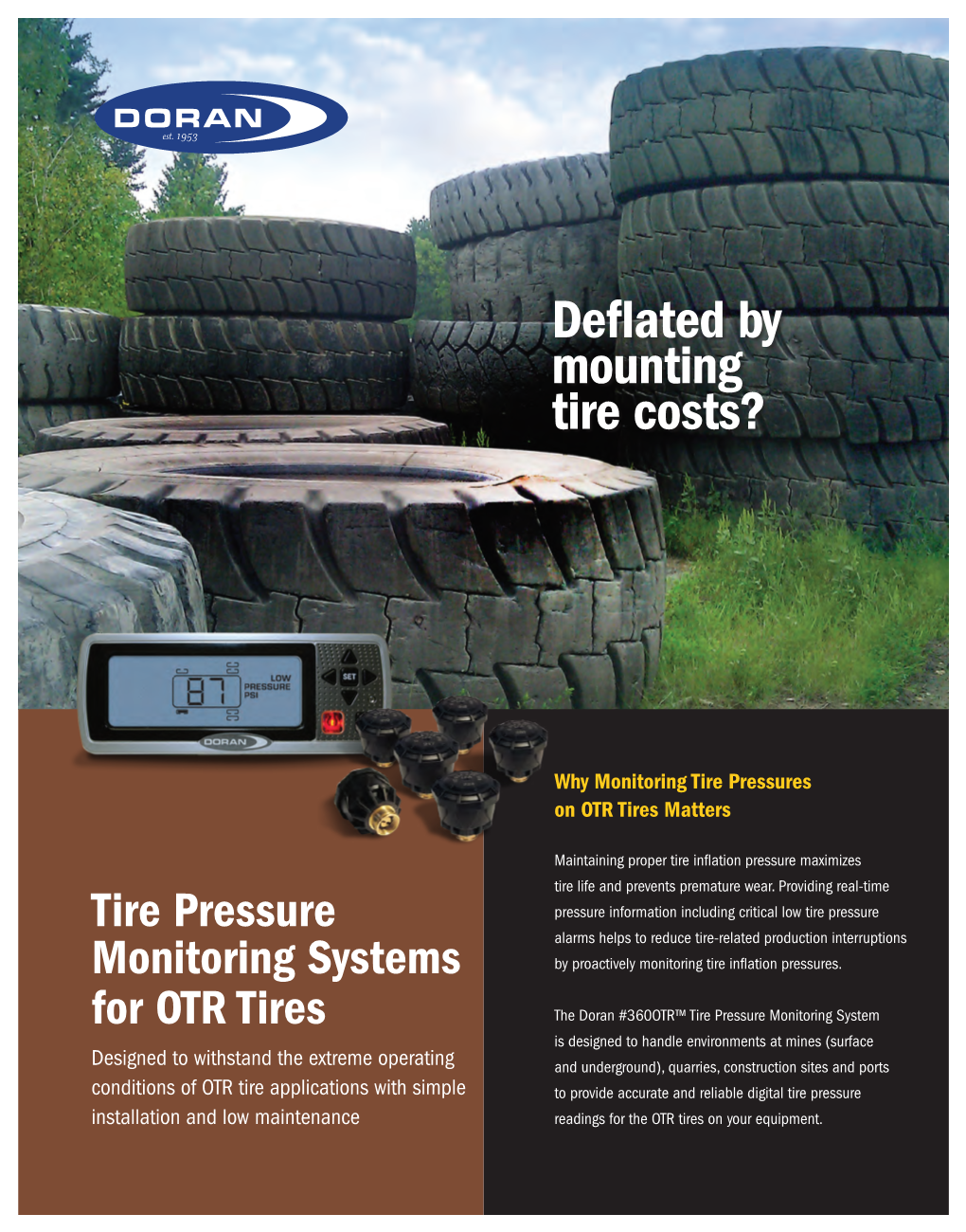 Deflated by Mounting Tire Costs?