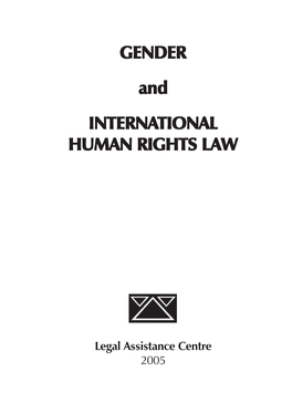 Gender and International Human Rights