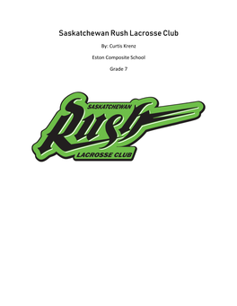 Saskatchewan Rush Lacrosse Club