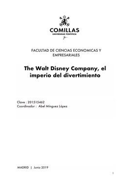 The Walt Disney Company, El Imperio Del Divertimiento