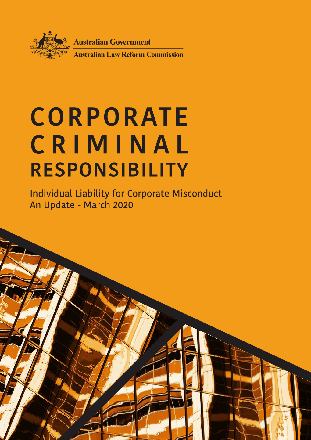 Individual Liability for Corporate Misconduct an Update - March 2020