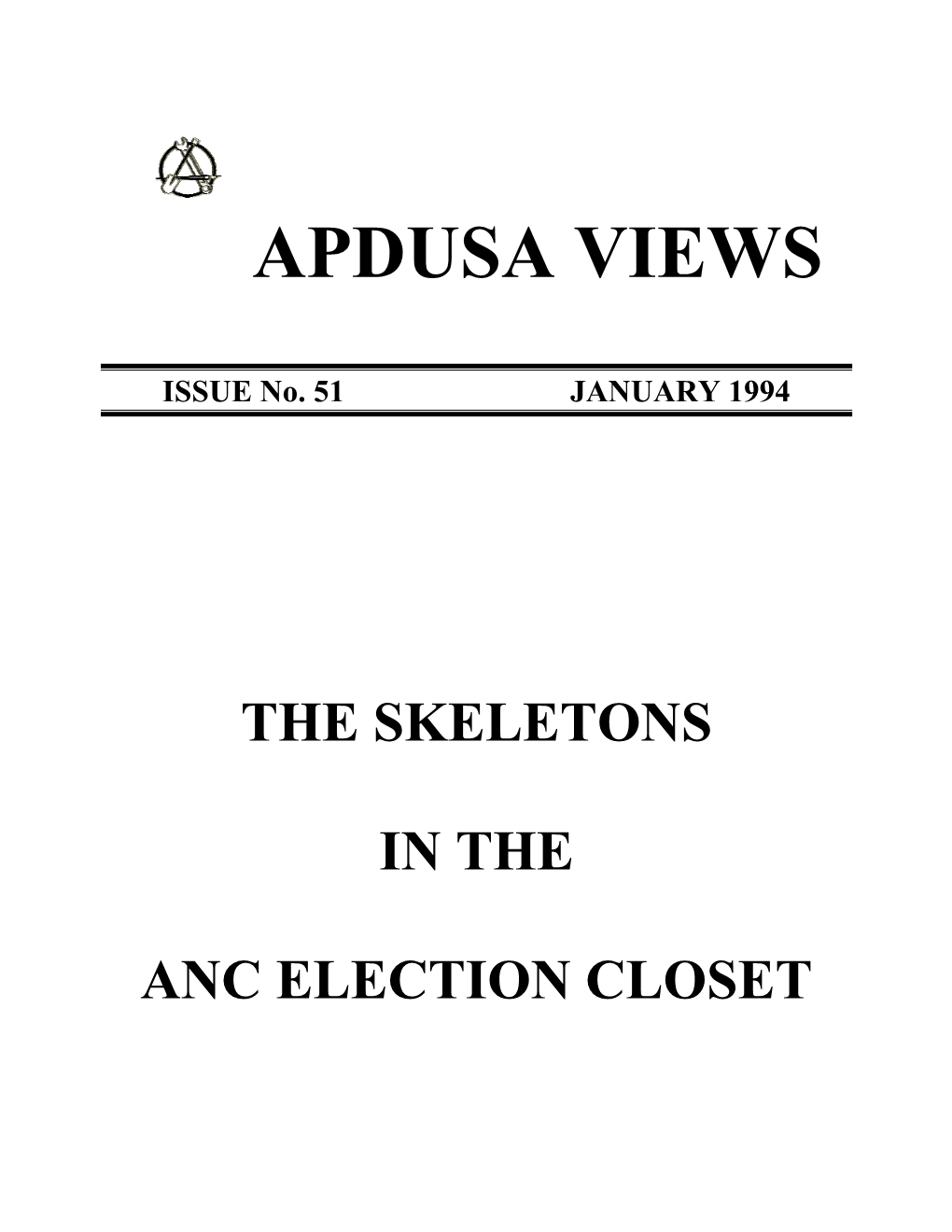 Apdusa Views