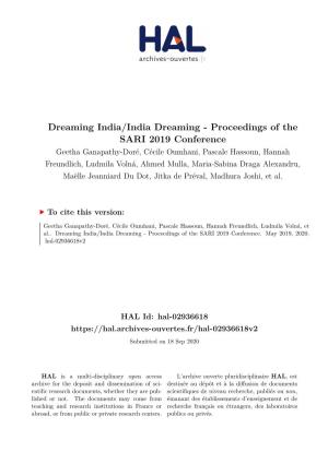 Dreaming India/India Dreaming