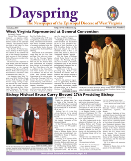 The Newspaper of the Episcopal Diocese of West Virginia