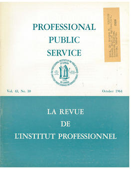 Professional Public Service
