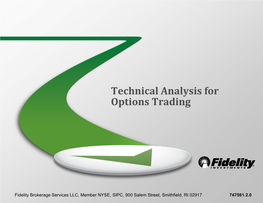 Technical Analysis for Options Trading