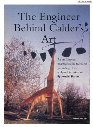 ALEXANDER CALDER IS Renowned As the Creator Of