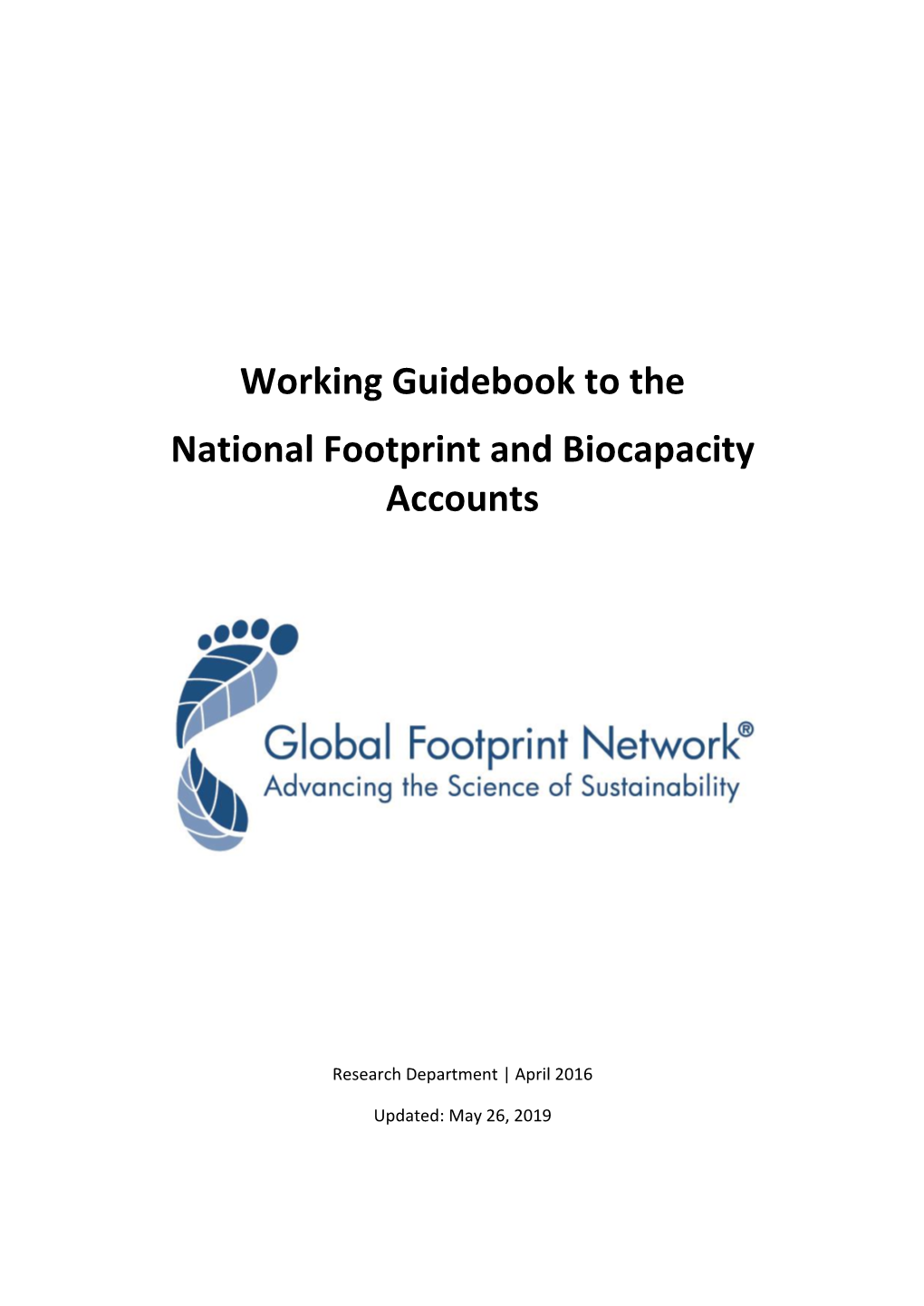 Guidebook to the National Footprint and Biocapacity Accounts 2019