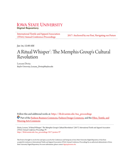 The Memphis Group's Cultural Revolution