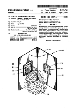 United States Patent (19) 11 Patent Number: 5,199,745 Balsamo 45 Date of Patent: Apr