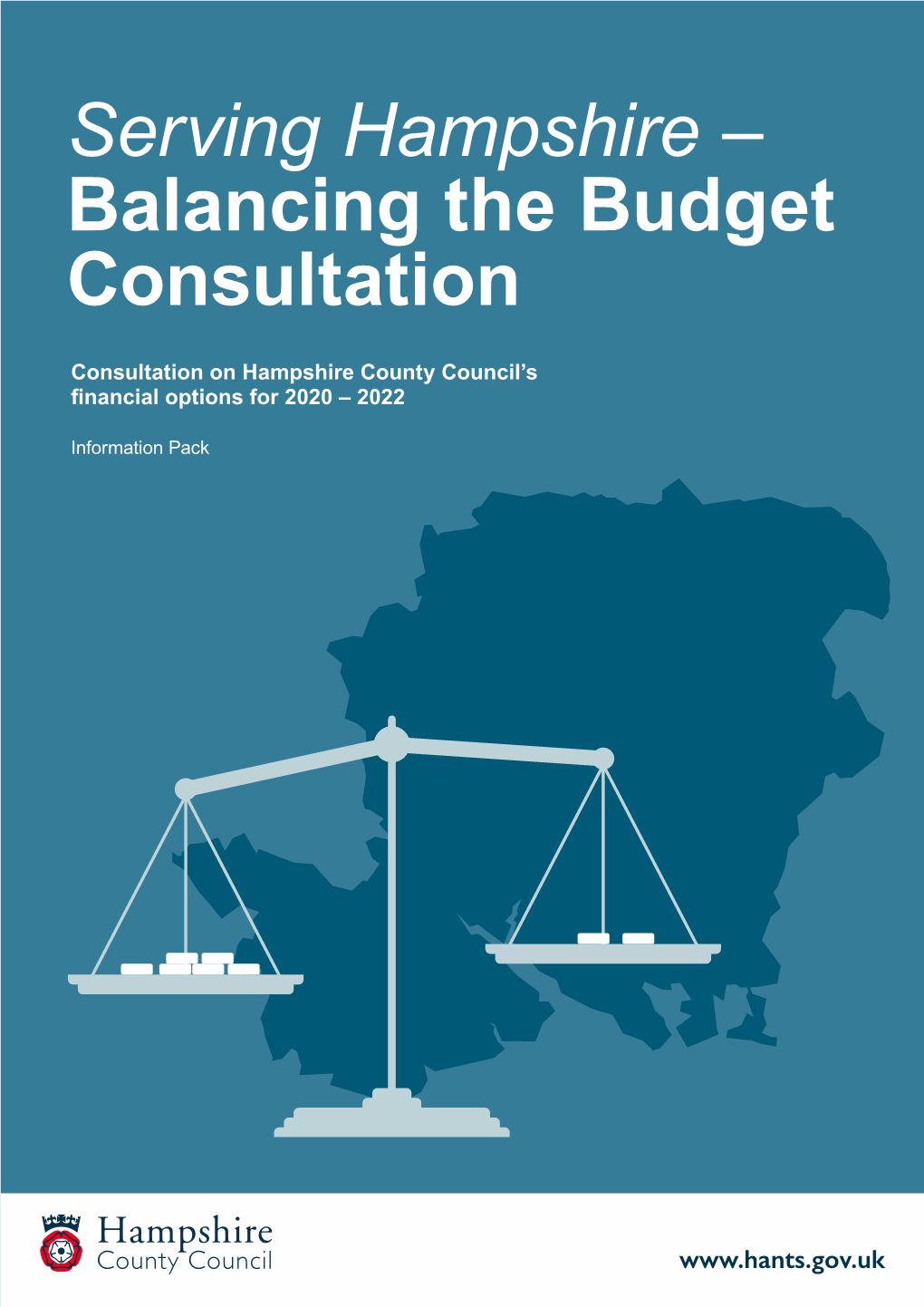 Balancing the Budget Consultation Information Pack 3