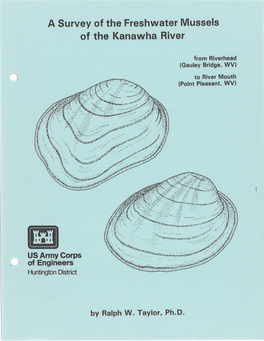 A Survey of the Freshwater Mussels of the Kanawha River