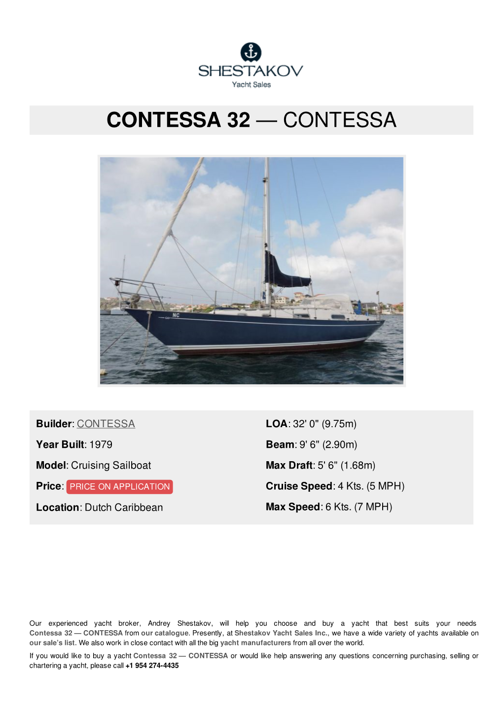 Contessa 32 — Contessa