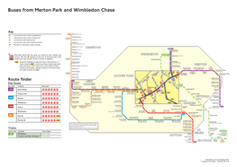 Buses from Merton Park and Wimbledon Chase