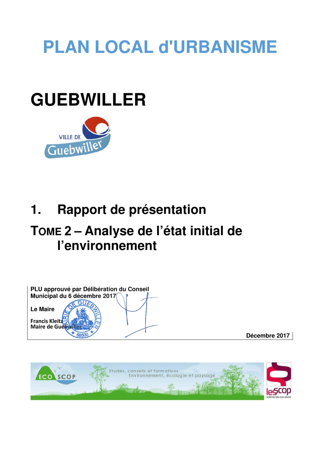 Analyse État Initial Environnement