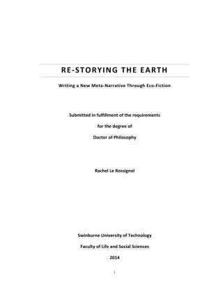 Re-Storying the Earth