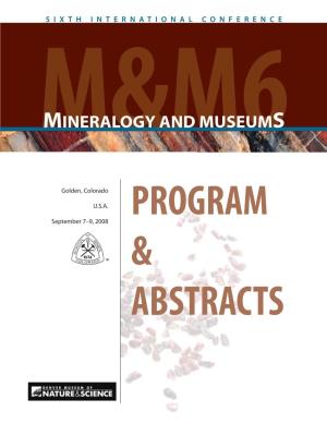 Mineralogy and Museums