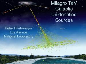 Milagro Tev Galactic Unidentified Sources