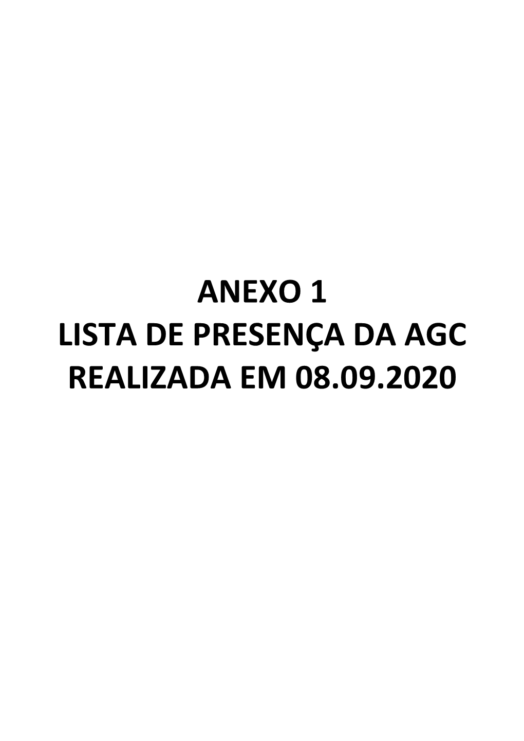 Anexo 1 Lista De Presença Da Agc Realizada Em 08.09.2020