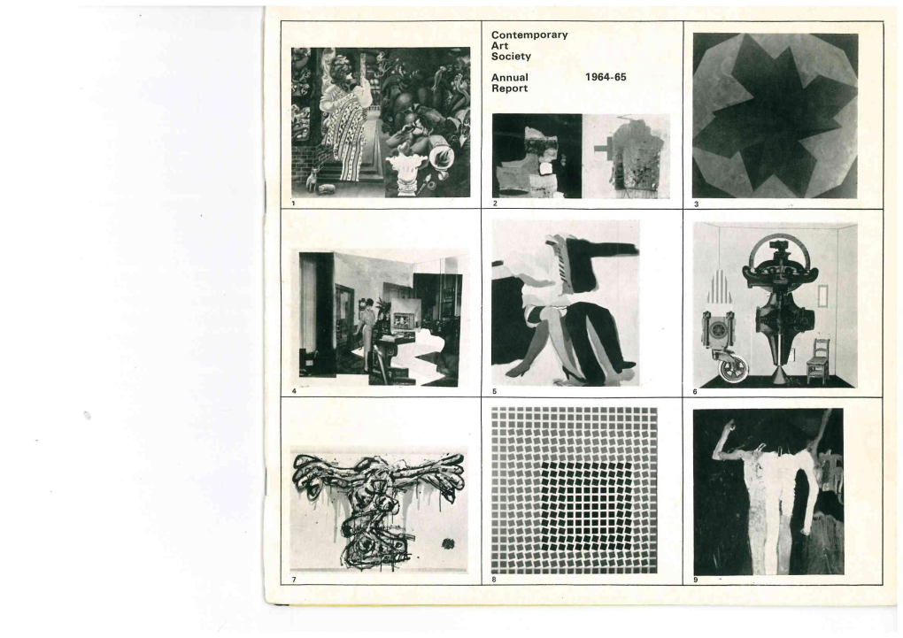 Contemporary Art Society Annual Report 1964-65
