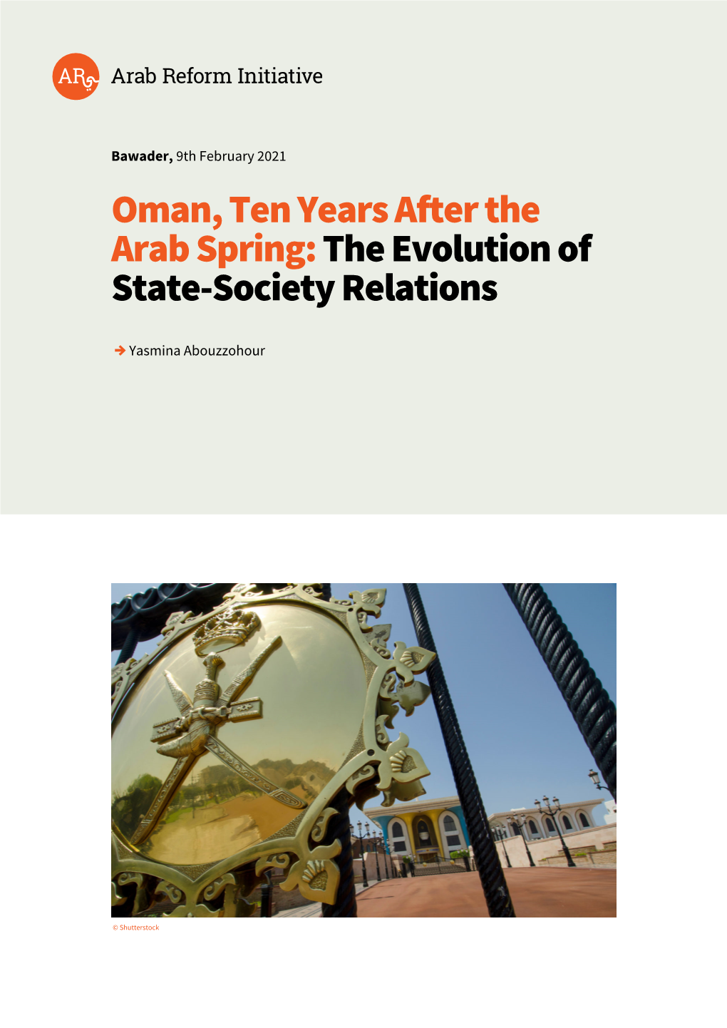 Oman, Ten Years After the Arab Spring: the Evolution of State-Society Relations