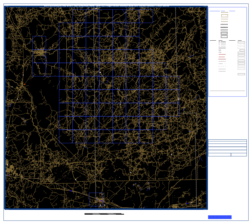 (2015): Hopi Reservation and Off-Reservation Trust Land 109.716962W CHILCHINBETO 160 KAYENTA HOPI RESERVATION (TA1505) CHAPTER CHAPTER LEGEND
