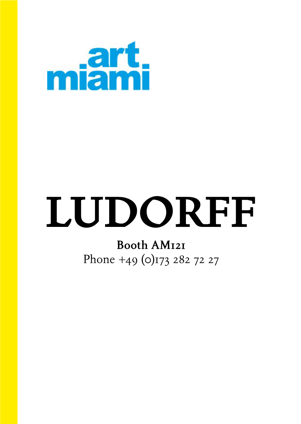 Booklet Art Miami