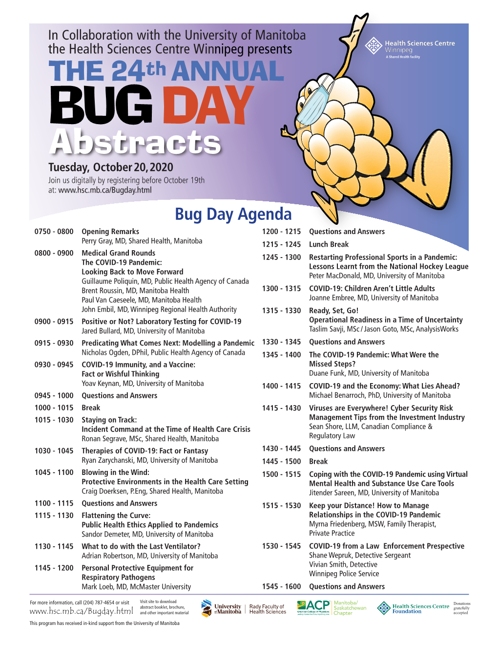 Bug Day Abstract Booklet