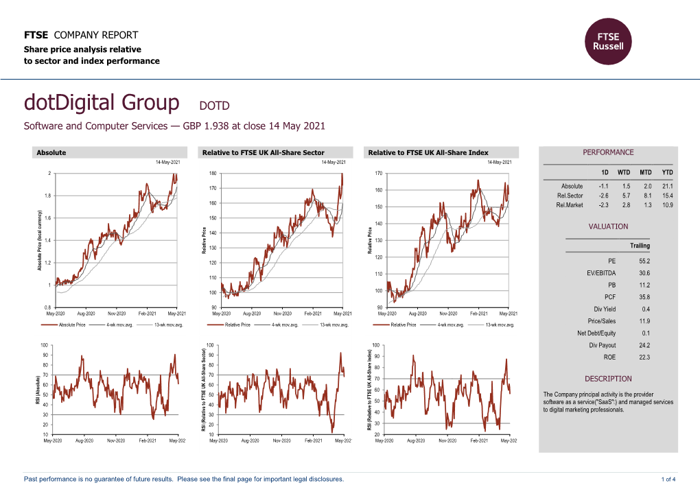 FTSE Factsheet