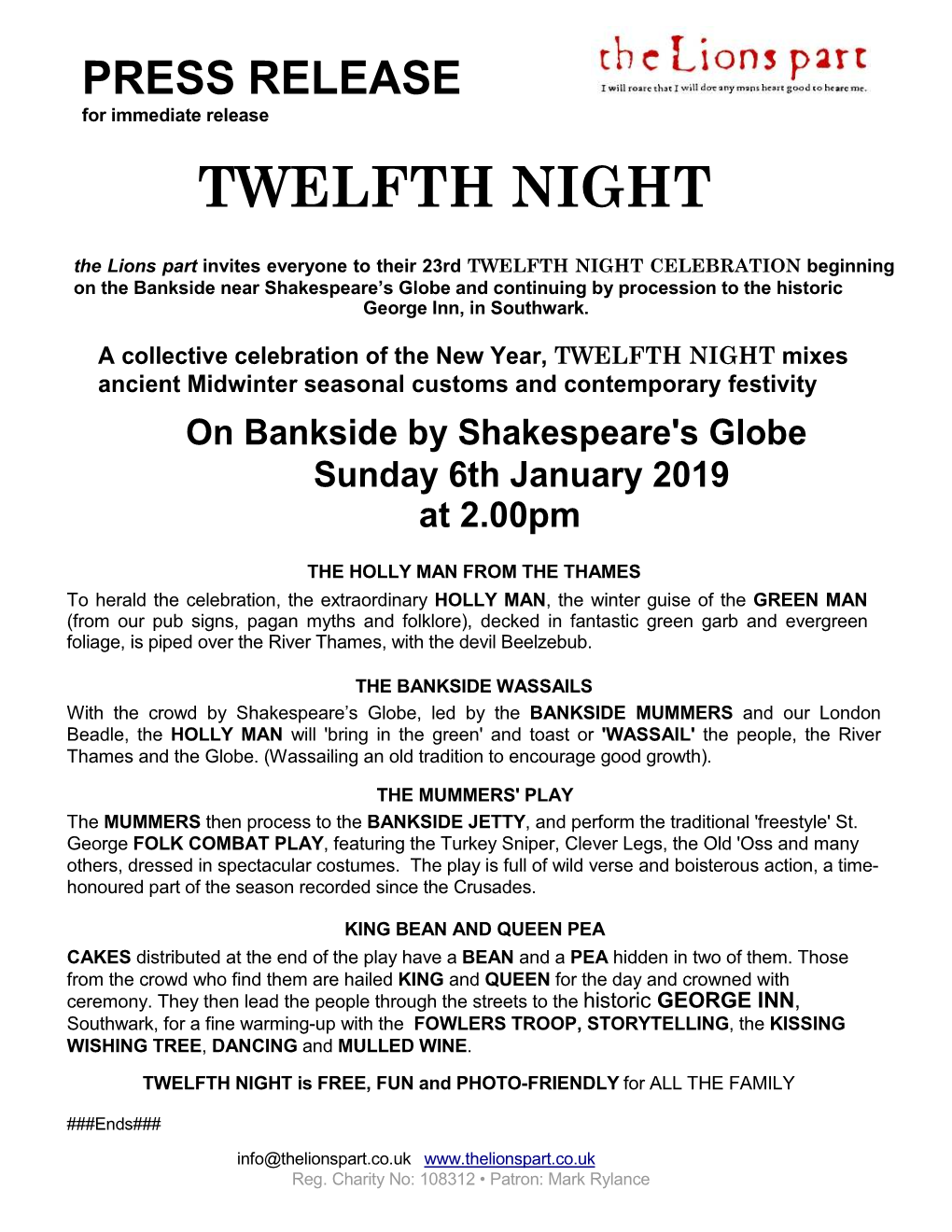 Twelfth Night