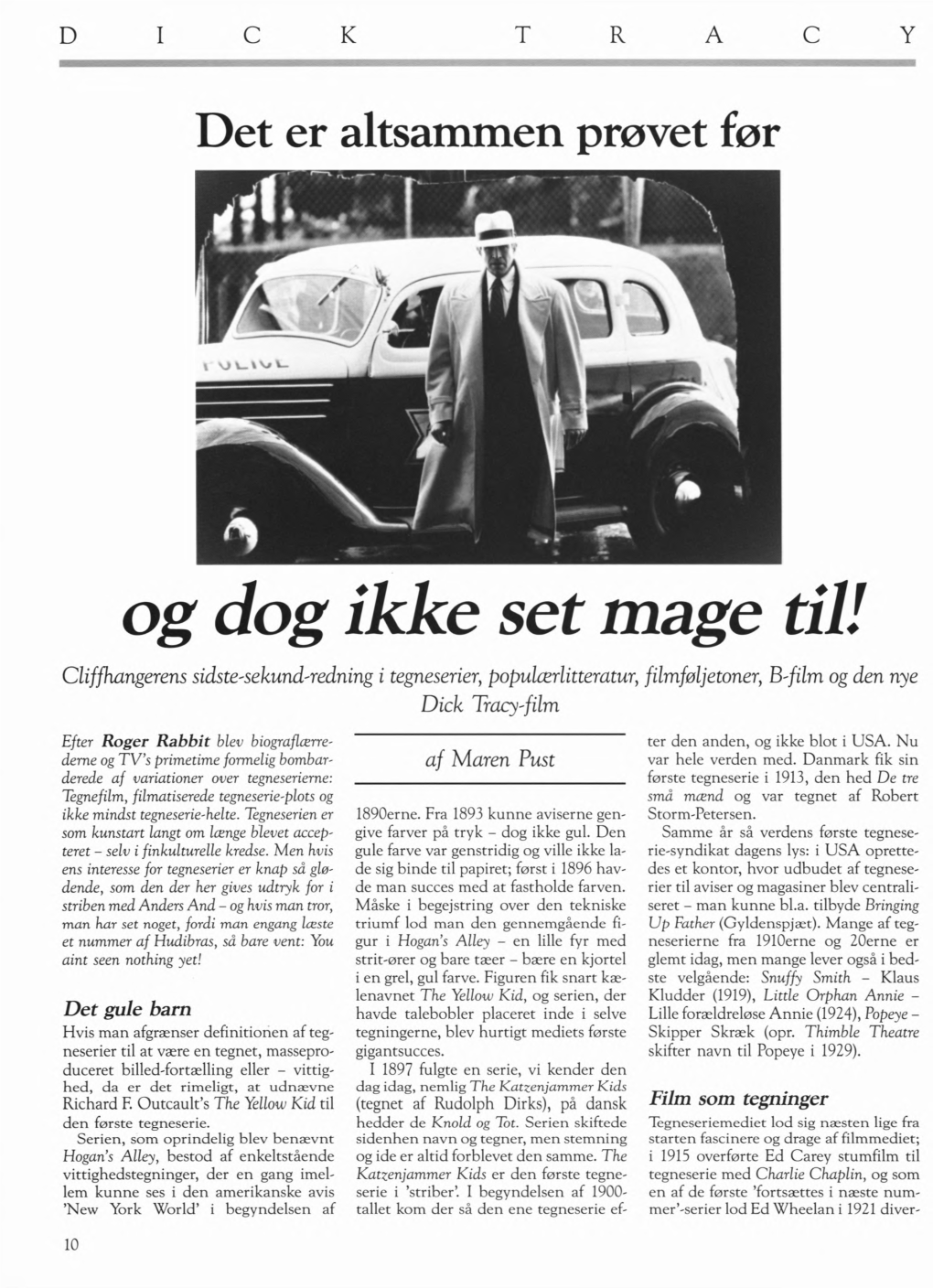 Og Dog Ikke Set Mage Til!