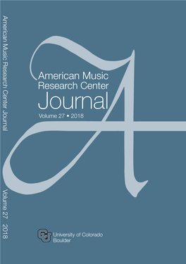 AMRC Journal Volume 27