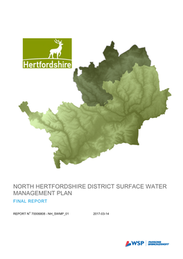 North Hertfordshire District Surface Water Management Plan Final Report