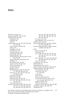 Abramowicz, Marek, 122 Absolute Magnitude, 102, 107, 561