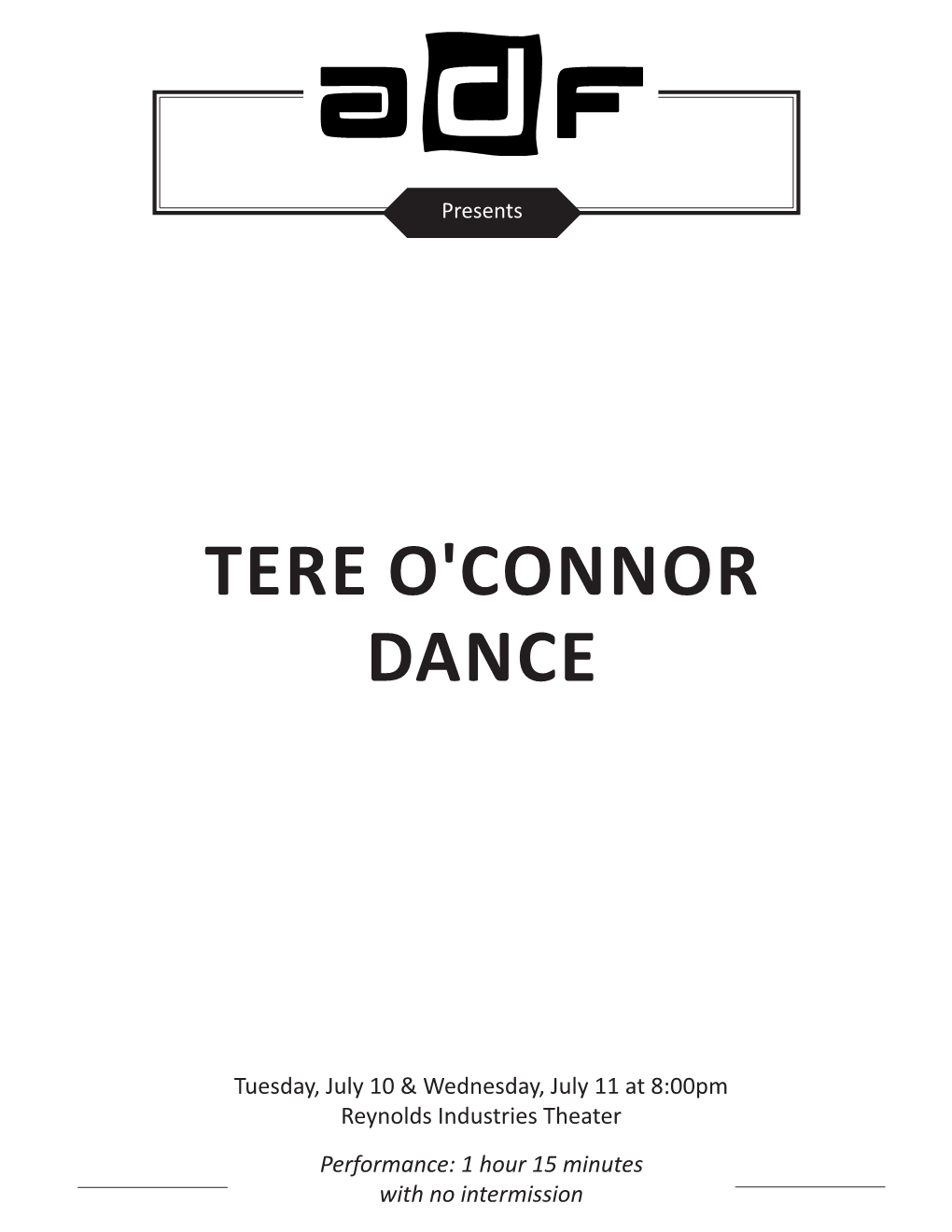 Tere O'connor Dance