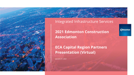 Integrated Infrastructure Services 2021 Edmonton Construction