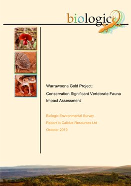 3-2. Con Sig Fauna Impact Assessment