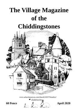 Chiddingstone Village Hall Annual General Meeting See Page 16